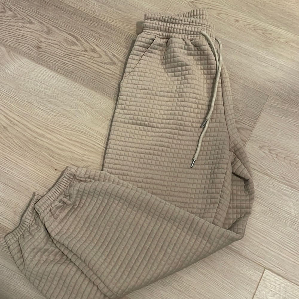 Waffle Knit Sweats